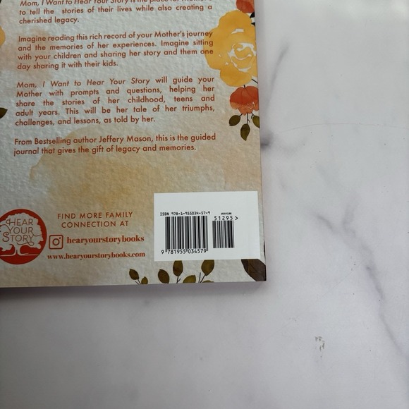 Mom, I Want to Hear Your Story: A Mother's Guided Journal To Share Her Life & He - Picture 5 of 8